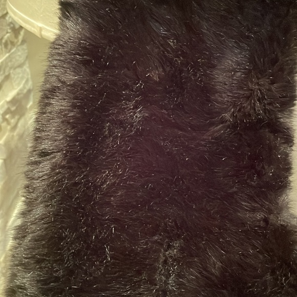 Talbots faux fur scarf NEW WITH TAGS - Picture 6 of 8